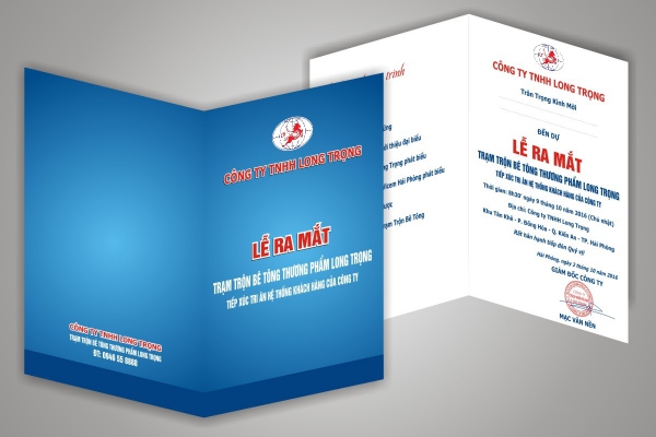 #1 Làm sao để thiệp mời khai trương thật ấn tượng, bạn đã biết chưa? 1 thiệp mời khai trương