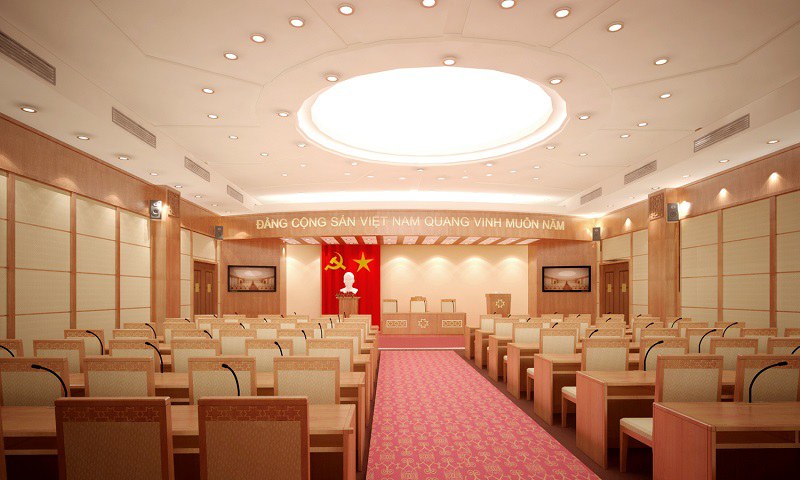 tiêu chuẩn thiết kế hội trường 100 chỗ