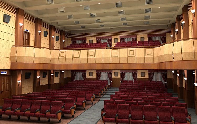 #1 Tiêu chuẩn thiết kế hội trường 400 chỗ - Mới Nhất 2020 2 thiết kế hội trường 400 chỗ hiện đại
