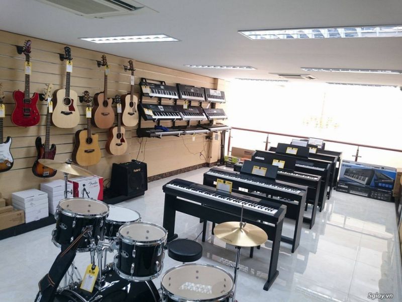trang trí phòng học âm nhạc
