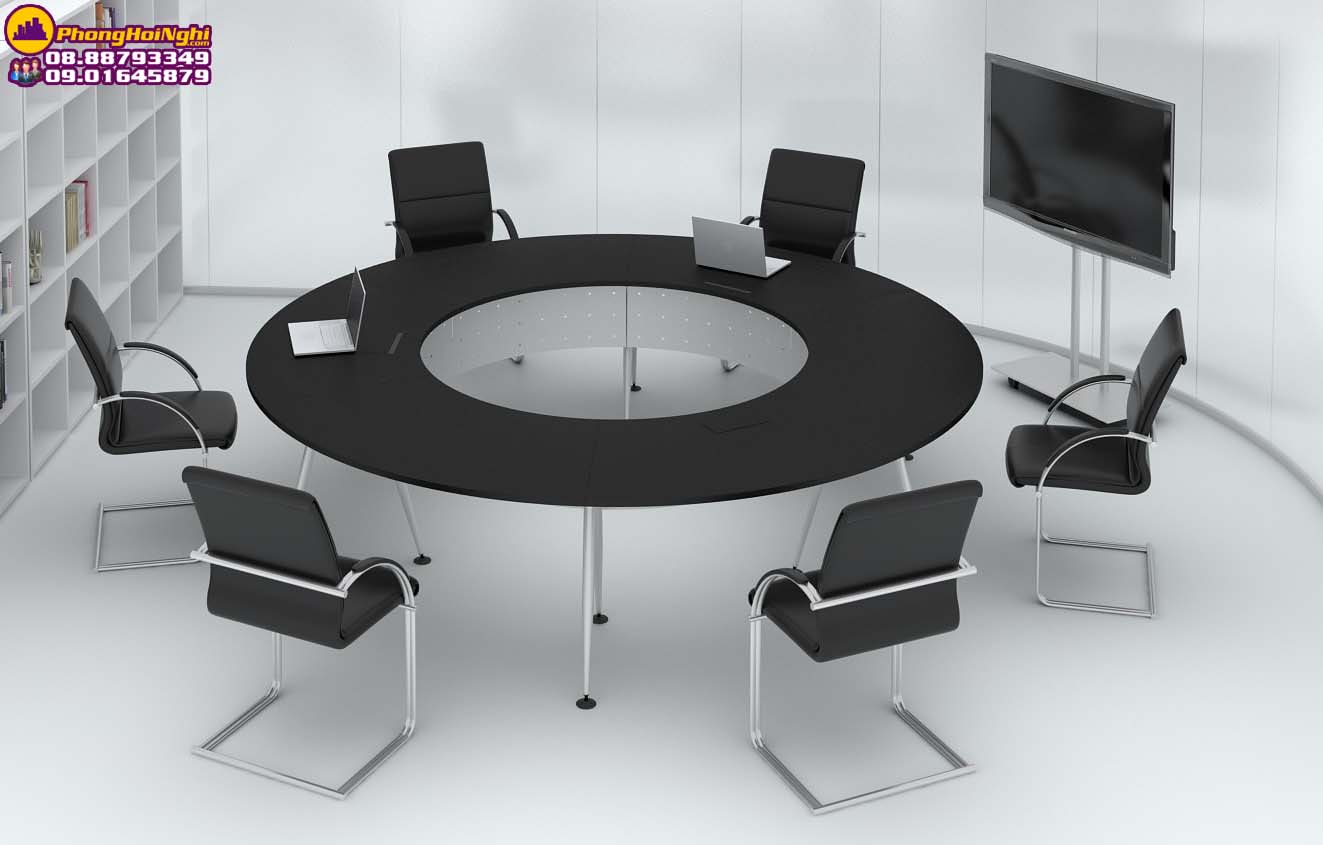 #11+ Các kiểu setup phòng họp thông dụng nhất định bạn phải biết 6 setuo phòng họp kiểu bàn tròn