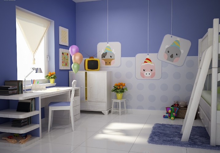 #1 Những mẫu trang trí phòng học đẹp mắt, hợp phong thủy giúp con học tốt hơn 23 trang trí phòng học bằng tranh ảnh 3d